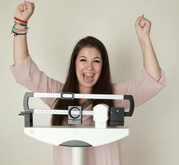 celebrating weight loss